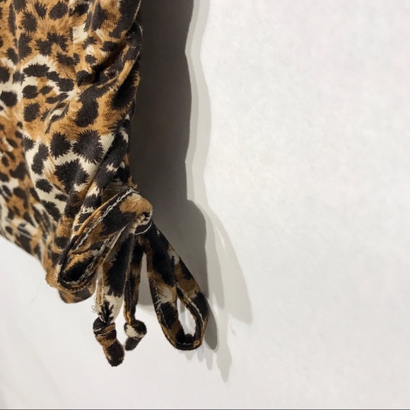 Bobbie Brooks Top Size L Leopard Print - Picture 5 of 7